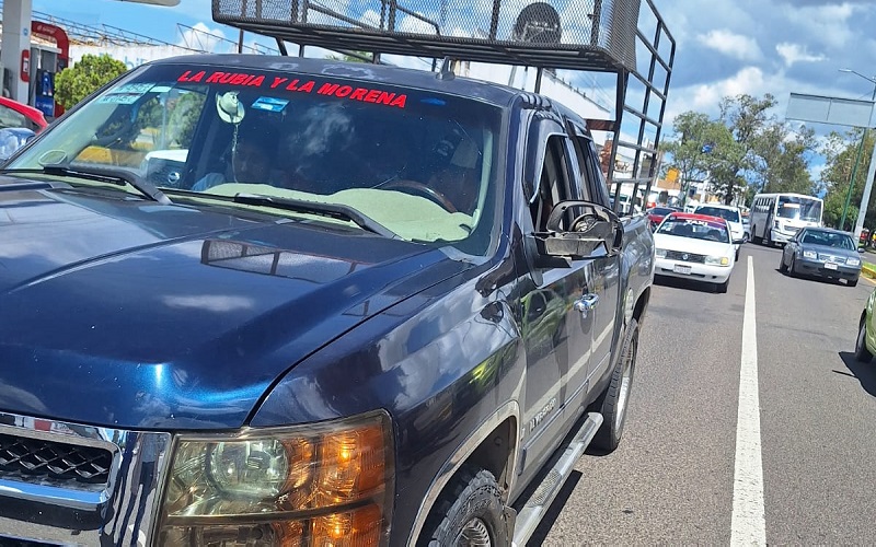 Mujer lesionada, Morelia