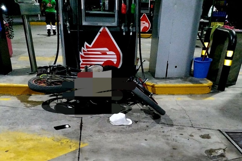 Motociclista asesinado