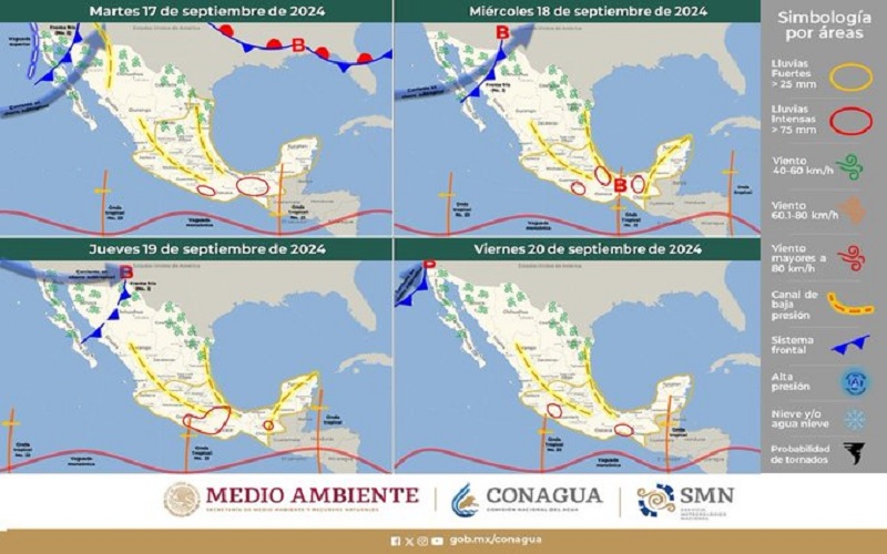 Onda Tropical 24, Frente Frío 2