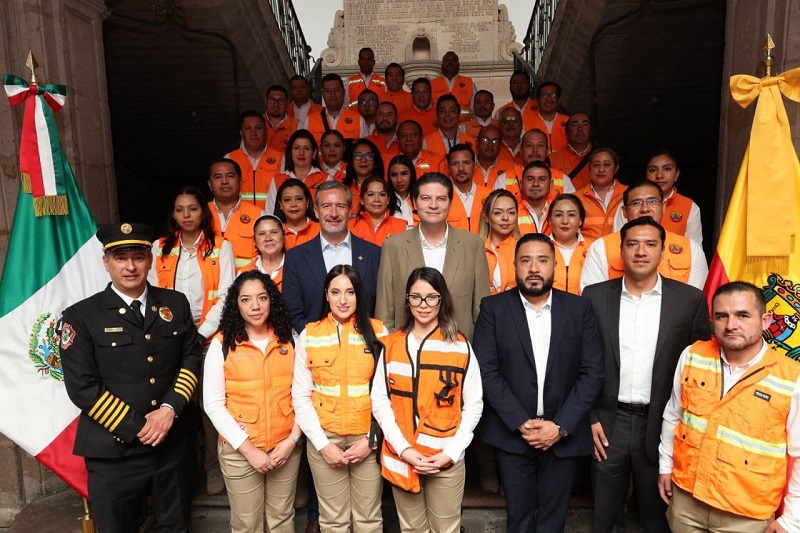 Día Nacional de Protección Civil, Morelia