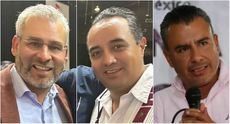 Los Suspirantes, Alfredo Ramírez Bedolla, Juan Pablo Celis Silva, Fidel Calderón Torreblanca