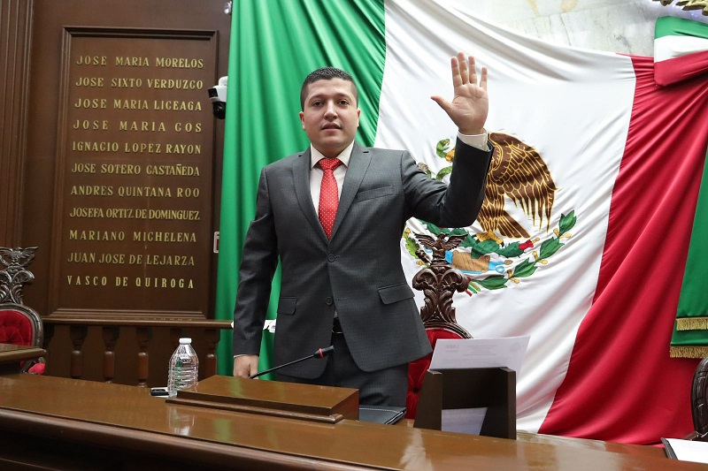 Vicente Gómez, Congreso de Michoacán