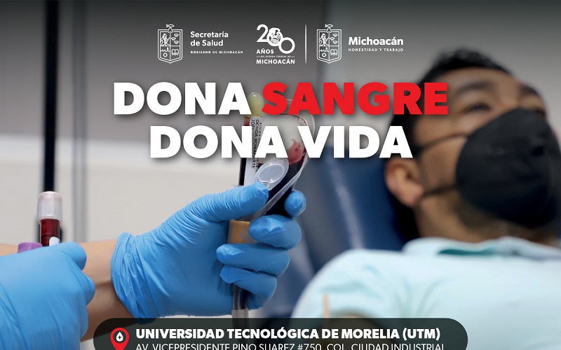 colecta de sangre, SSM, UTM