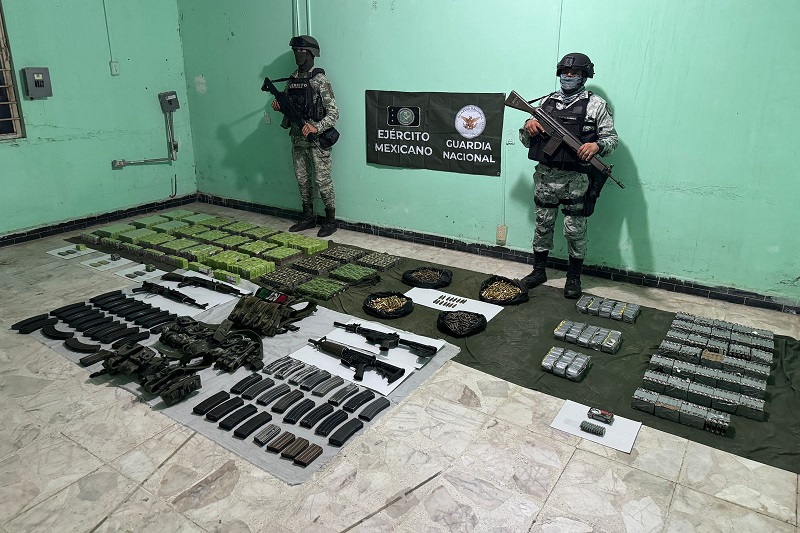 Arsenal, CJNG, GN, Sedena, Buenavista