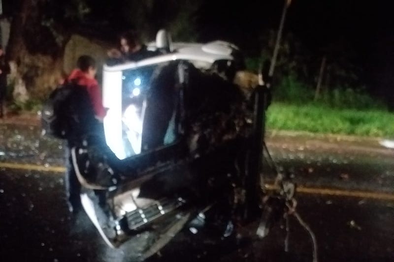 Accidente, Pátzcuaro, Volcadura