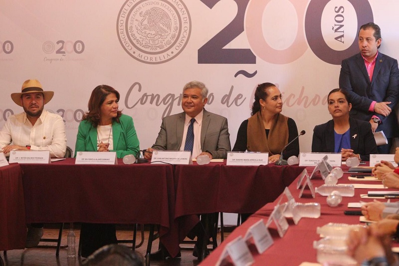 Comisiones y Comités del Congreso, Michoacán