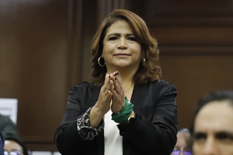 Despenalización del aborto, Michoacán, Morena, Fabiola Alanís