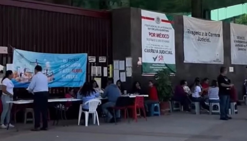 Querétaro, Juzgados, Paro