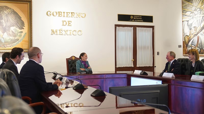 Michael Bloomberg, Claudia Sheinbaum