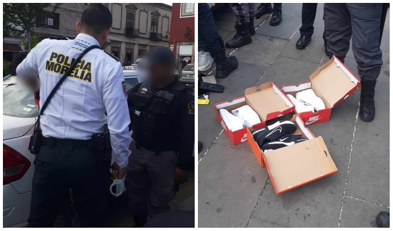 Policía Morelia, Detención