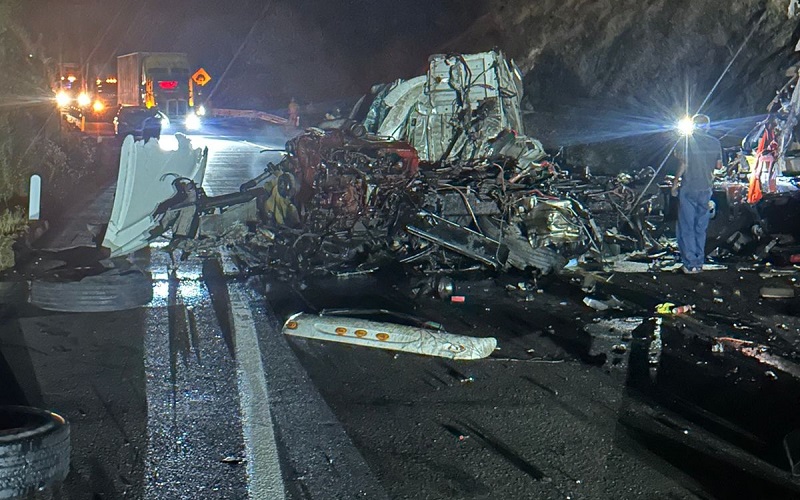 Autopista Siglo XXI, Choque, Muerte