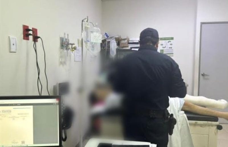 Joven herido, Apatzingán