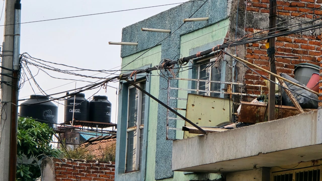 Inmueble baleado