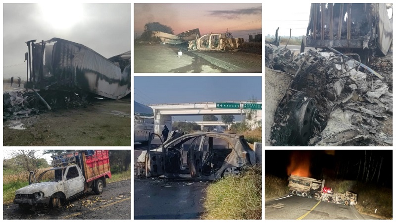 vehículos incendiados, Maravatío
