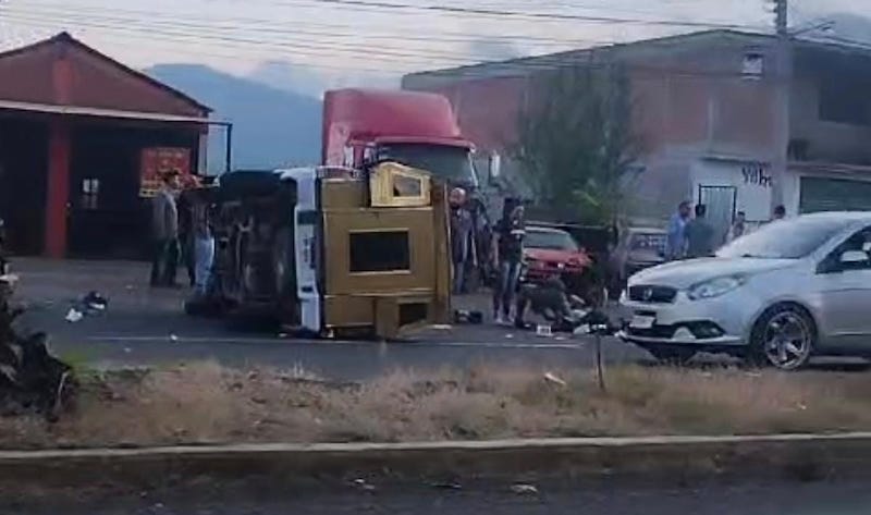 Choque, camionetas