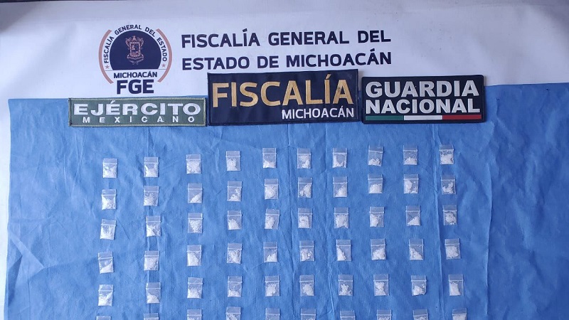 Morelia, Droga, Detenido