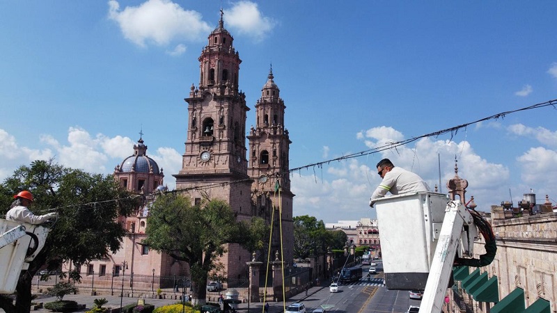 cierres viales, Morelia centro
