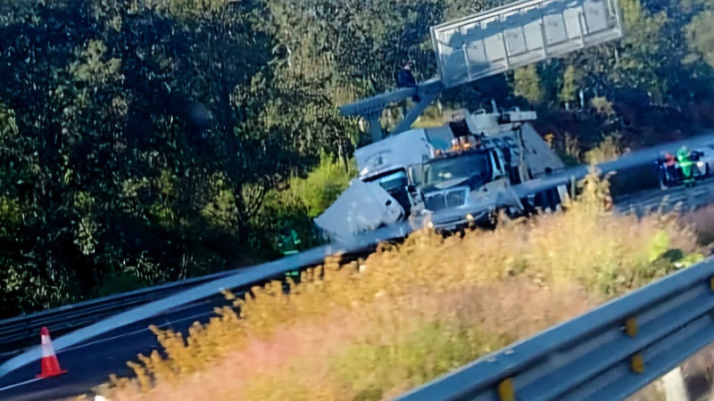 Autopista Siglo XXI, Choque
