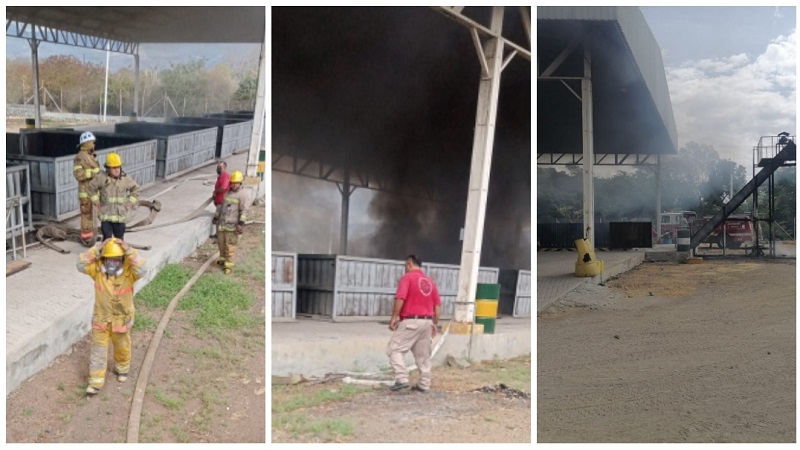 acopio de limón, Apatzingán, Incendio
