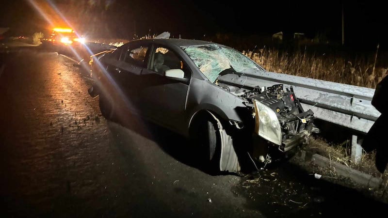 Accidente, carretera Morelia-Pátzcuaro