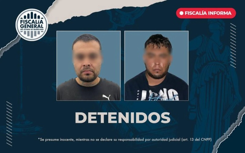 Los Cantaritos, Querétaro, Detenidos