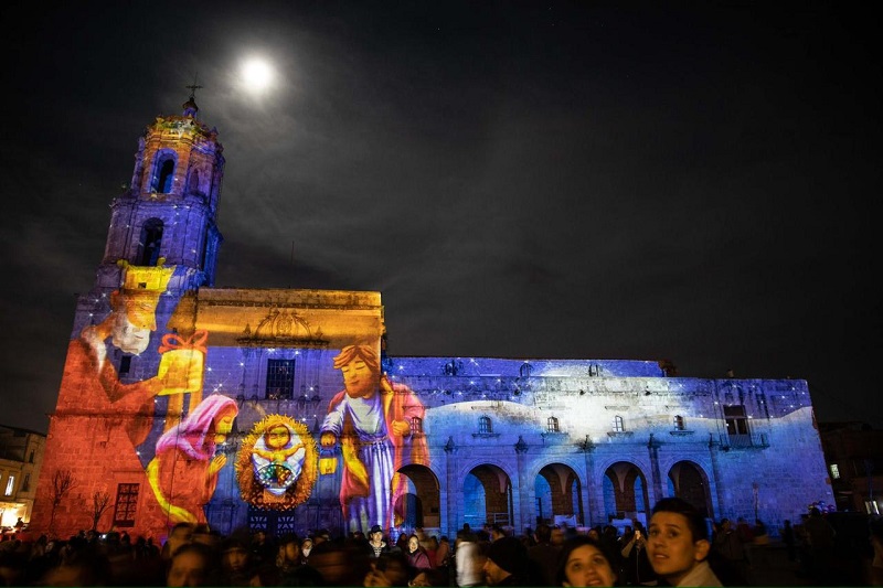 Videomapping, Morelia