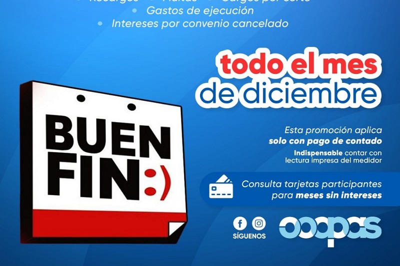 Buen Fin, OOAPAS,