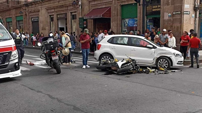Accidente, Morelia