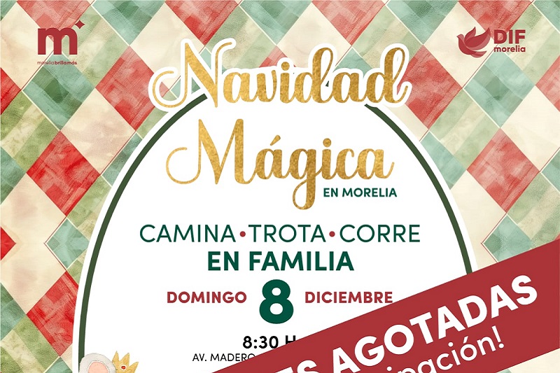 Carrera Navideña Familiar, Morelia