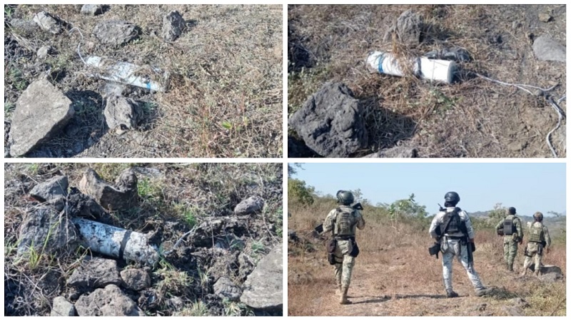 minas terrestres, Apatzingán, SSP