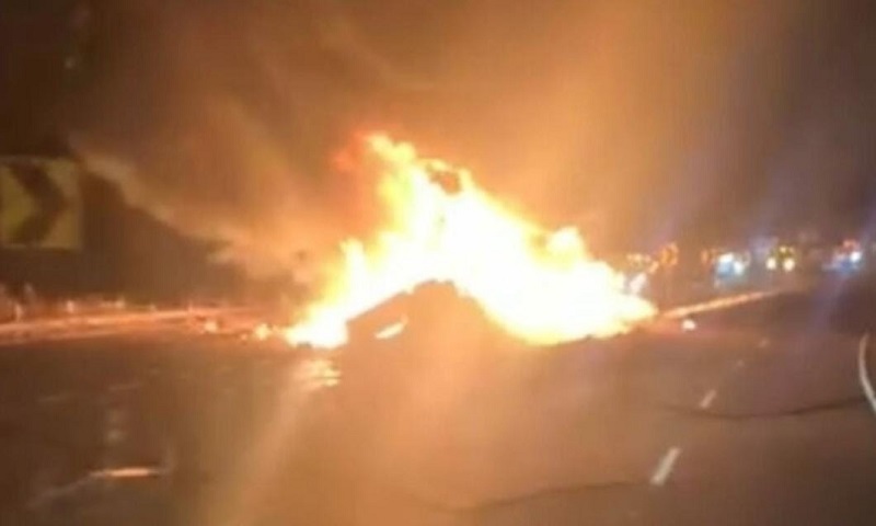 Autopista de Occidente, Michoacán, Accidente