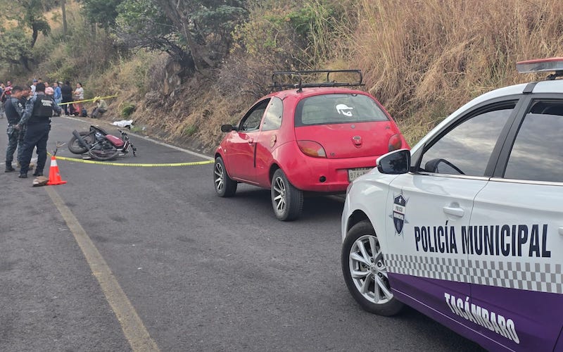 Accidente, motociclista