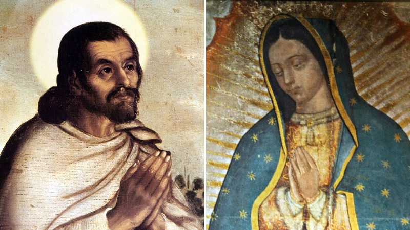 Virgen de Guadalupe, San Juan Diego