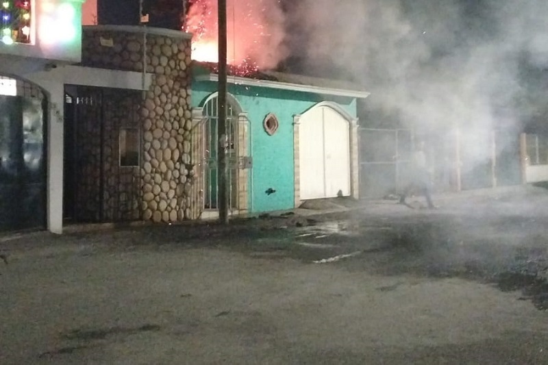 Morelia, incendio