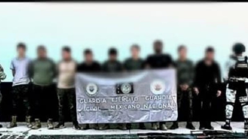 Apatzingán, Arsenal, Detenidos