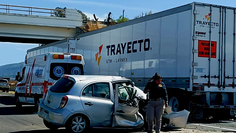 Zinapécuaro, Accidente, Muerto