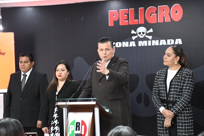 zona minada, PRI Michoacán, Seguridad