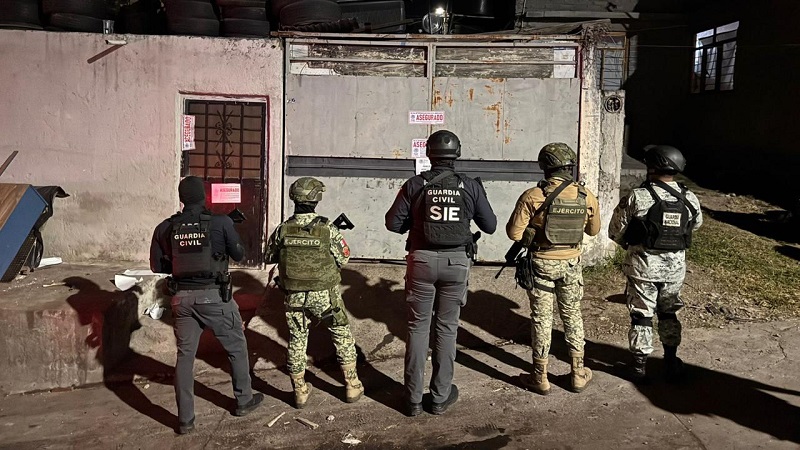 Morelia, Detenidos, Droga