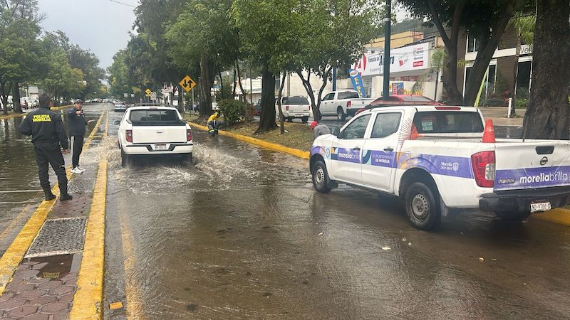 Lluvia, Morelia