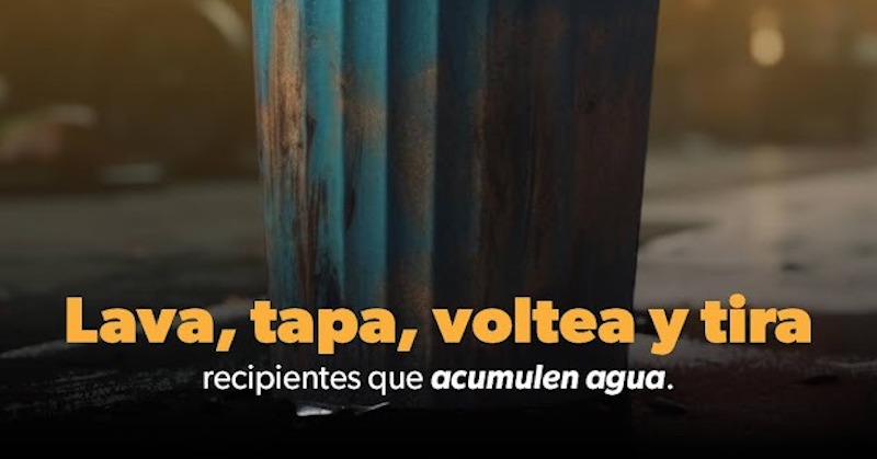 Lava, tapa, voltea, tira