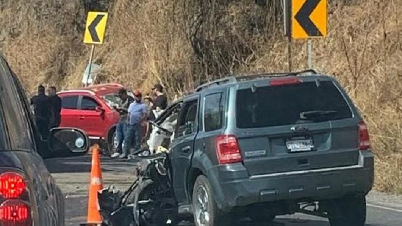 La Piedad, Choque frontal, Muerto