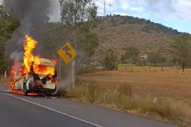 transporte público, Incendio, Huiramba
