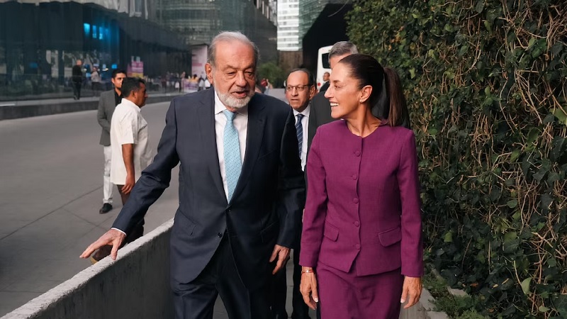 Carlos Slim, Claudia Sheinbaum
