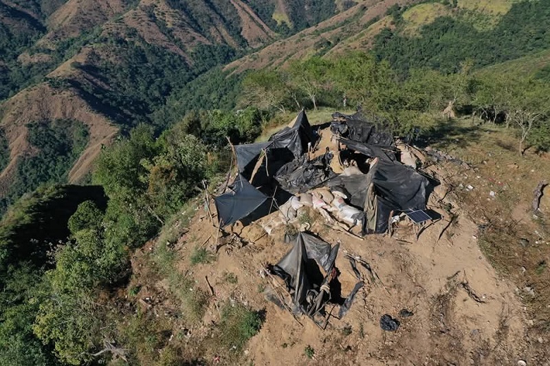 Michoacán, narcocampamento