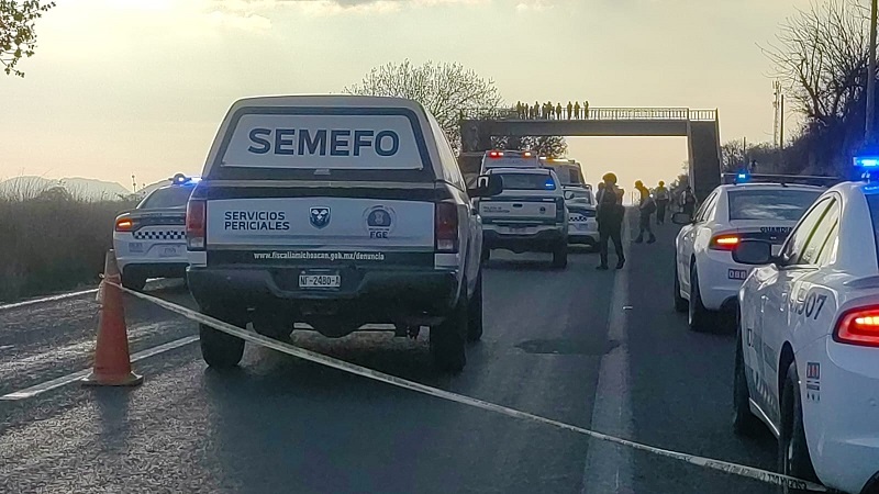 Michoacán, Accidente