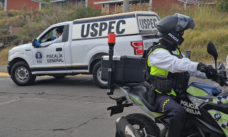 FGE, USPEC, Policía Morelia