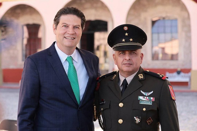 Alfonso Martínez, XXI Zona Militar