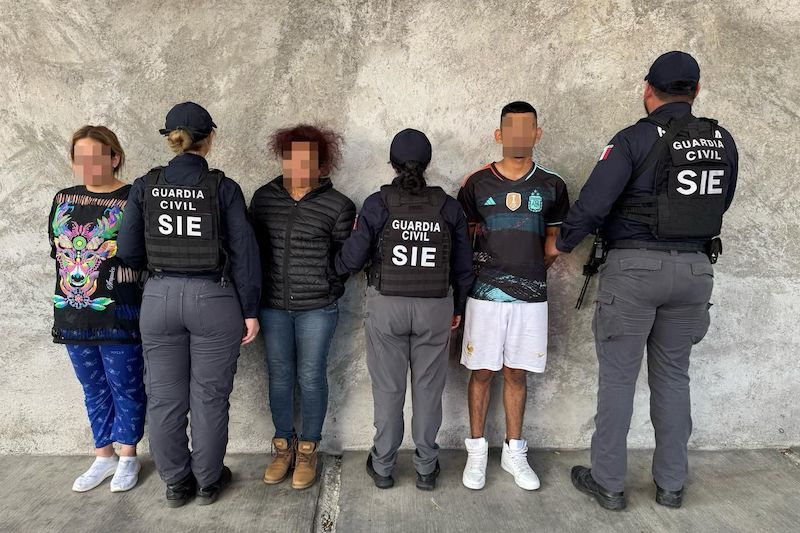 Tacámbaro, detenidos