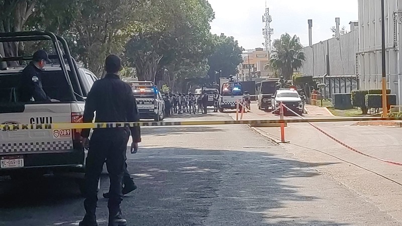 Morelia, Supuesto explosivo
