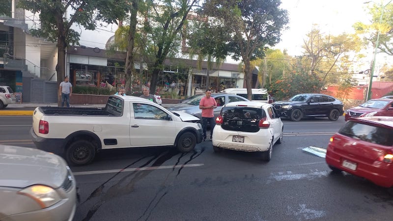 Accidente, Avenida Camelinas